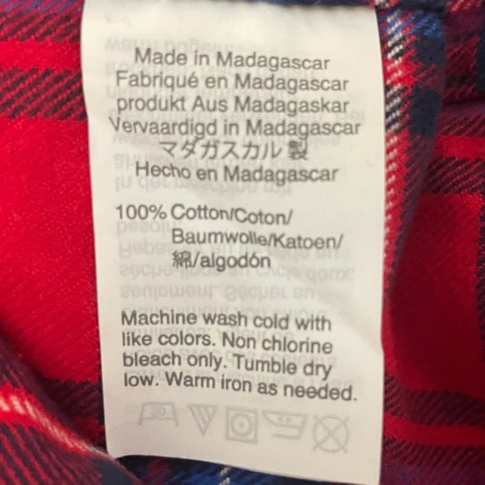 J. Crew Mercantile Plaid Half-Zip Pullover Top Shirt Jacket Women's XS NWT J5266